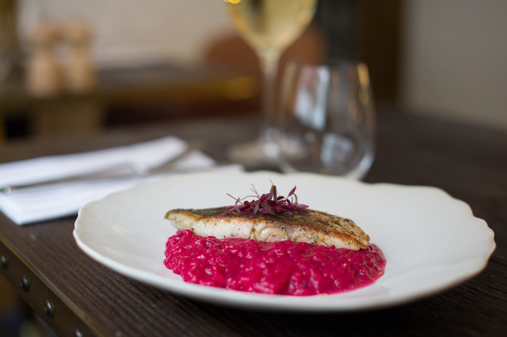The Ampersand Hotel - Small Luxury Hotels Of The World London Ausstattung foto A modern beetroot risotto