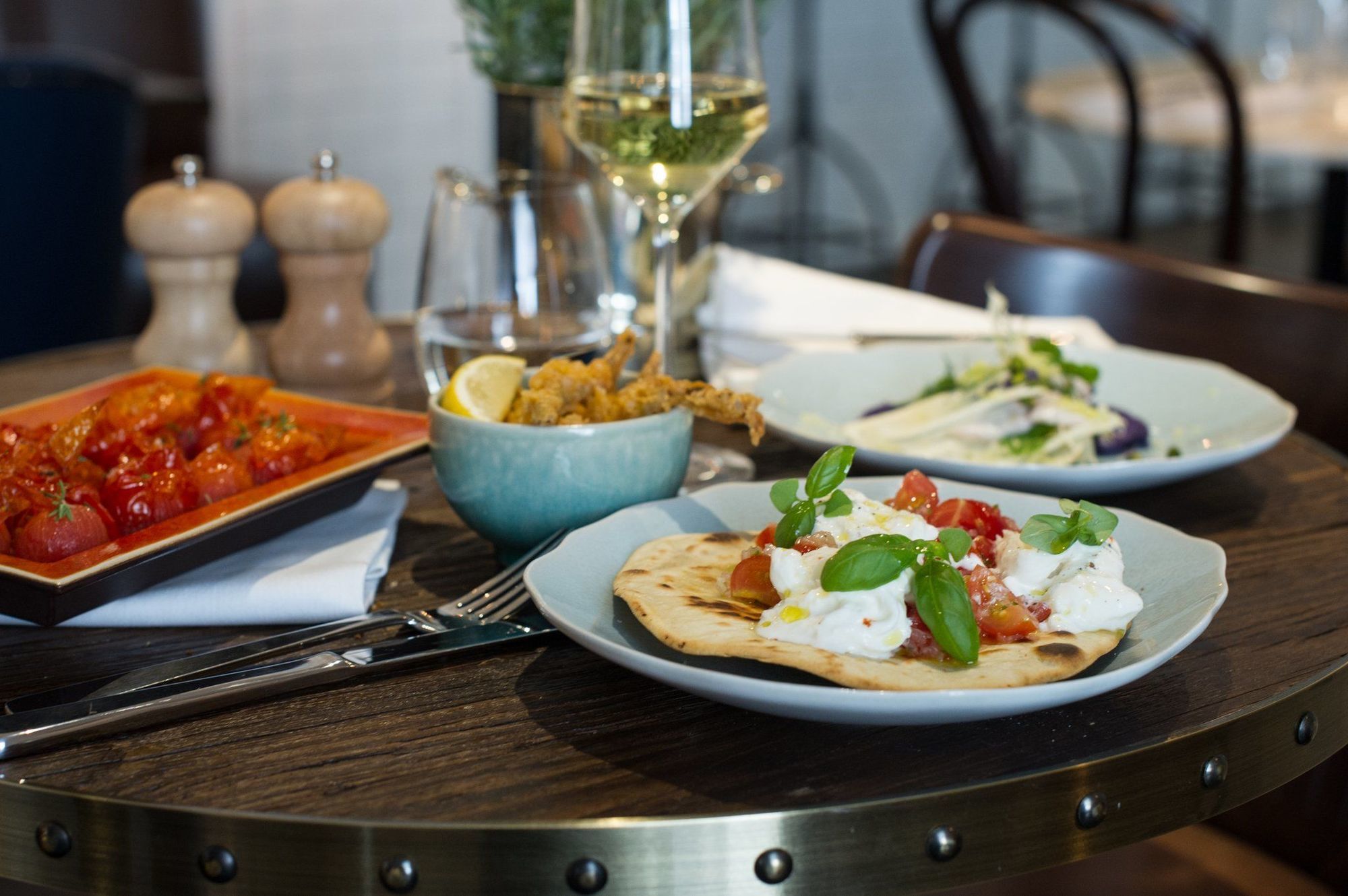 The Ampersand Hotel - Small Luxury Hotels Of The World London Restaurant foto A selection of starters at the restaurant